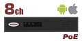 Видеорегистратор сетевой (NVR) BK0108H2-P8