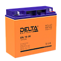 Delta GEL 12-20 Аккумулятор 12В, 20А/ч