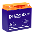 Delta GX 12-17  Аккумуляторная батарея 12В, 17А/ч