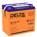 Delta GEL 12-55 Аккумулятор 12В, 55А/ч